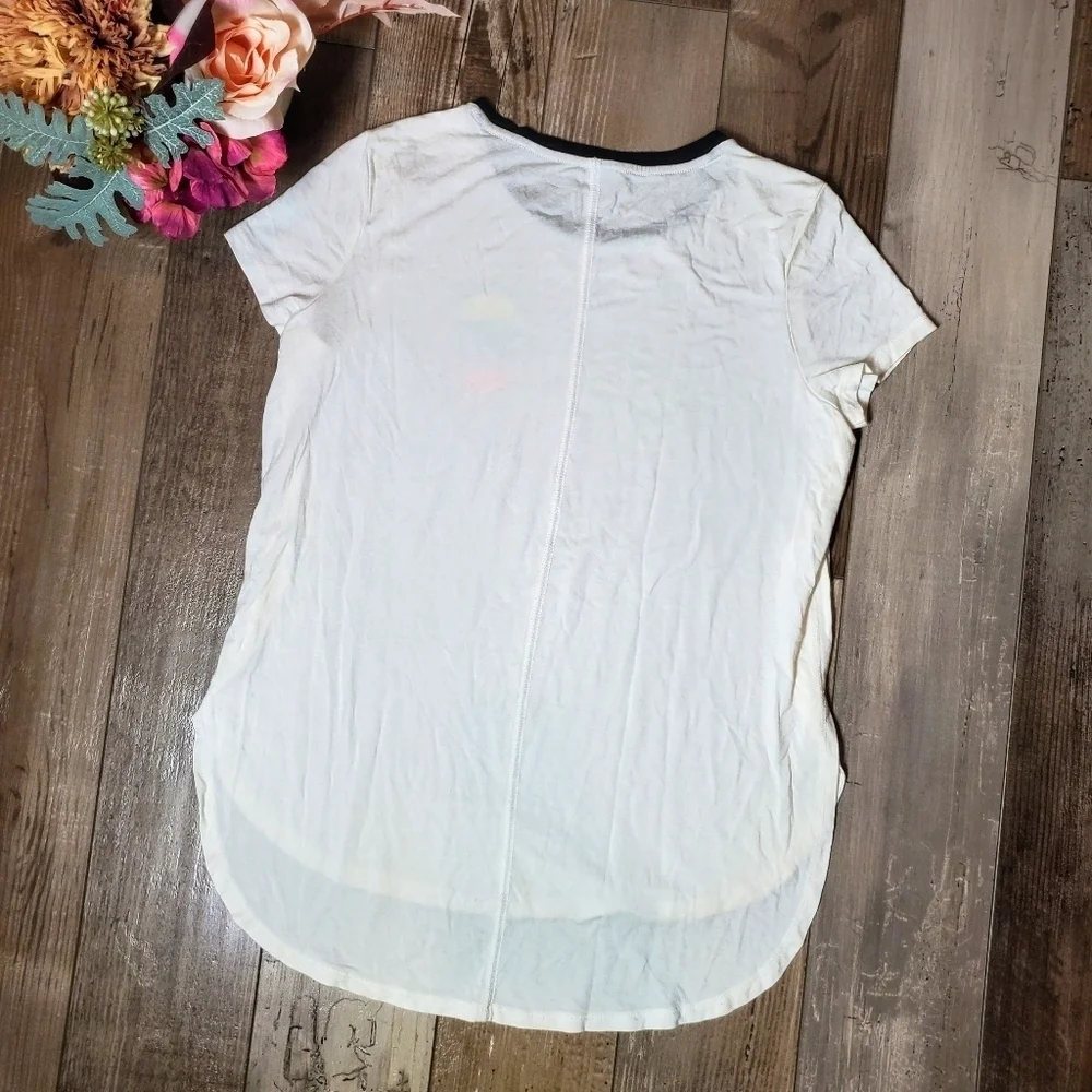 Old Navy Graphic Tulip-Hem Tunic Tee for Girls Size Large 10-12 EUC